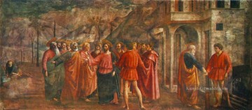  christi - Tribut Geld Christianity Quattrocento Renaissance Masaccio
